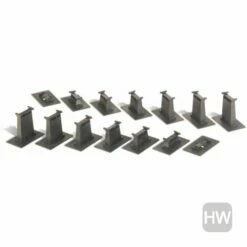 EZ-Track Graduated Pier Set For N Scale