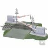 Lionel FasTrack Grade Crossing W/ Gates & Flashers