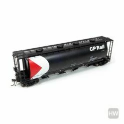 HO MIL 3800cuft Covered Hopper CP Rail Large Multimark