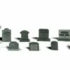 Woodland Scenics Tombstones O Scale