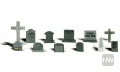 Woodland Scenics Tombstones O Scale