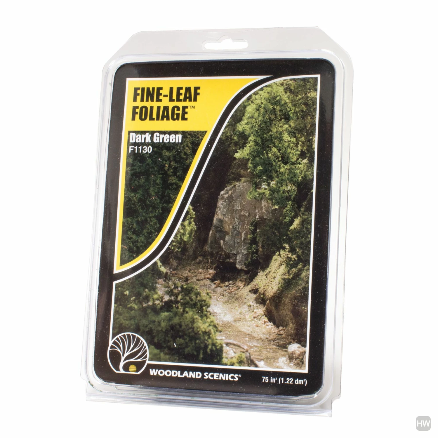 Woodland Scenics Fine Leaf Foliage Dark Green - Image 2