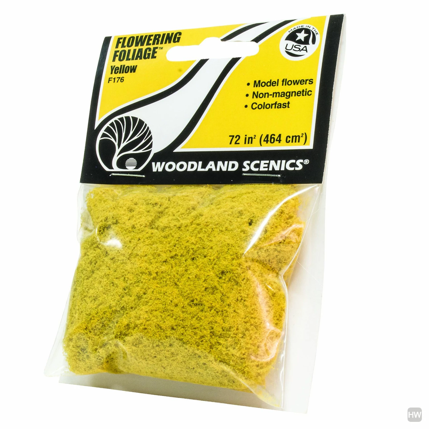 Woodland Scenics Flowering Foliage Yellow - Image 2