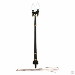 Woodland Scenics O Street Lights Double Lamp Post 2pcs