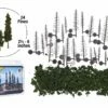 Woodland Scenics Realistic Tree Kit Pine