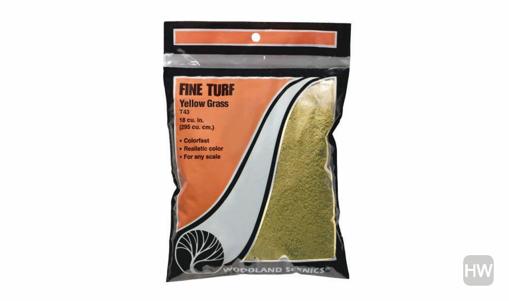 Woodland Scenics Fine Turf Yellow Grass