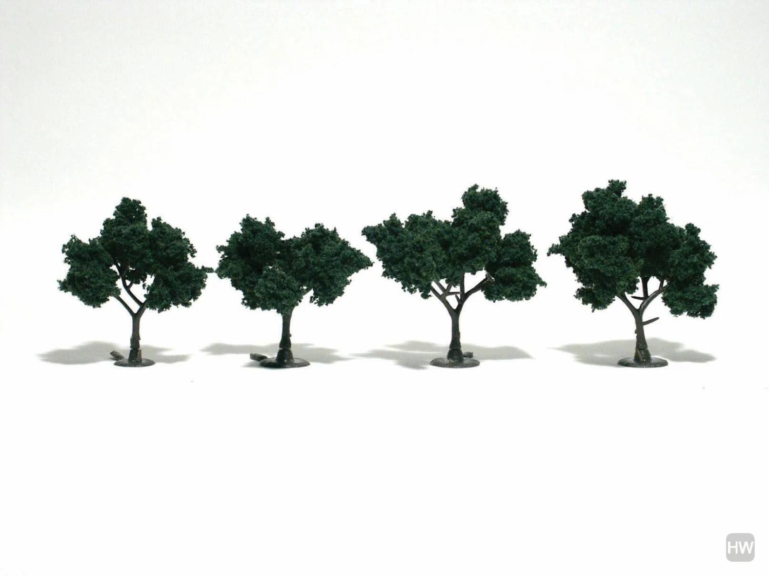 Woodland Scenics Dark Green Realistic Trees 2-3in