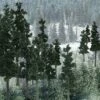 Woodland Scenics Conifer Colors Pine Trees 2-4in